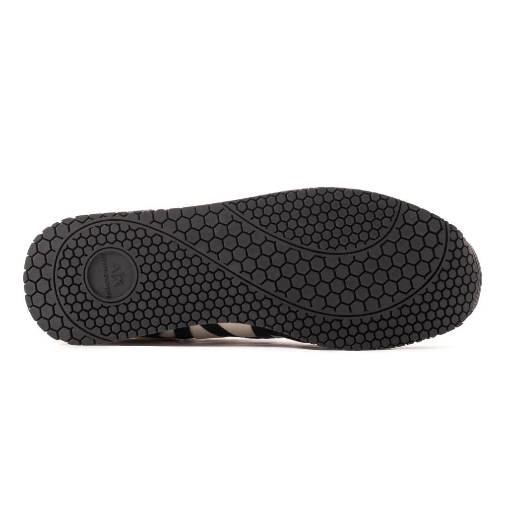 ARMANI EXCHANGE Logo Lace-Up XUX017 Sneakers - NVYWHT