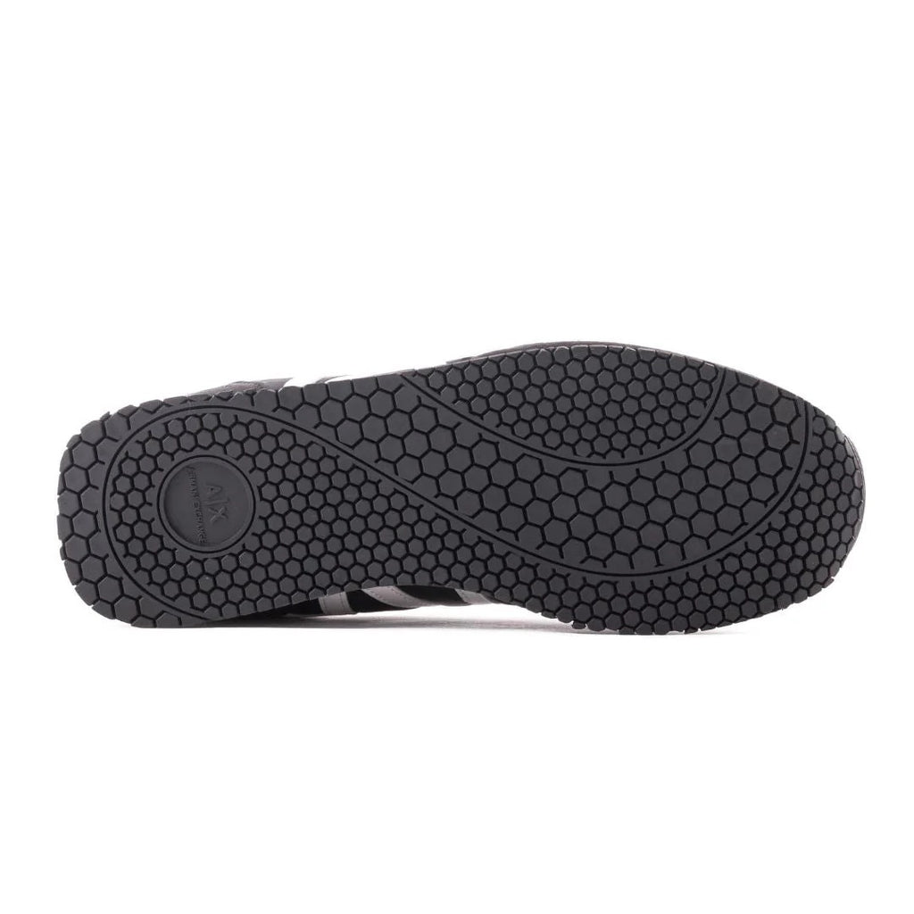 ARMANI EXCHANGE Logo Lace-Up XUX017 Sneakers - BLKWHT