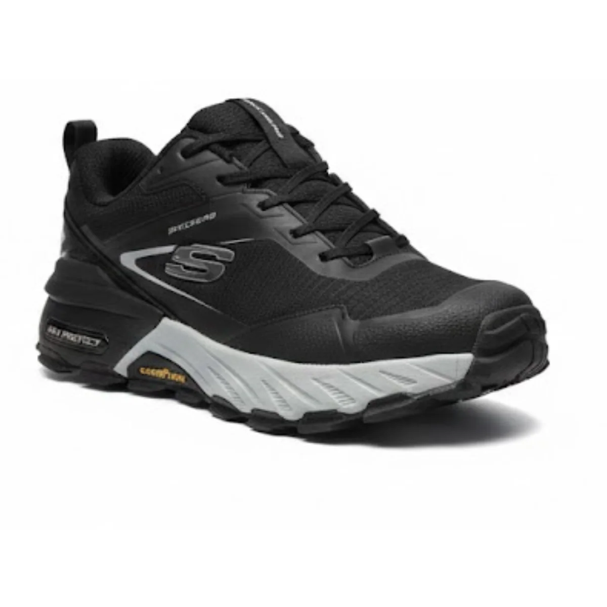 SKECHERS Pause Waterproof Casual Sneaker - BLKGRY